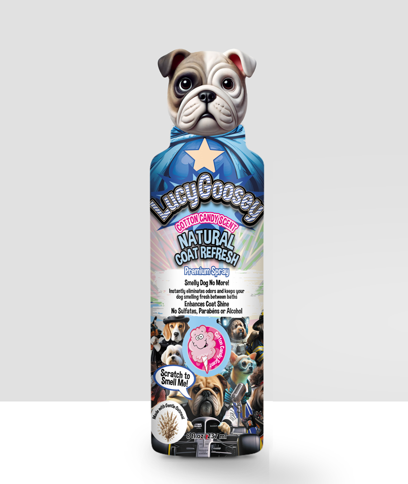 Lucy Goosey Natural Coat Refresh Cotton Candy